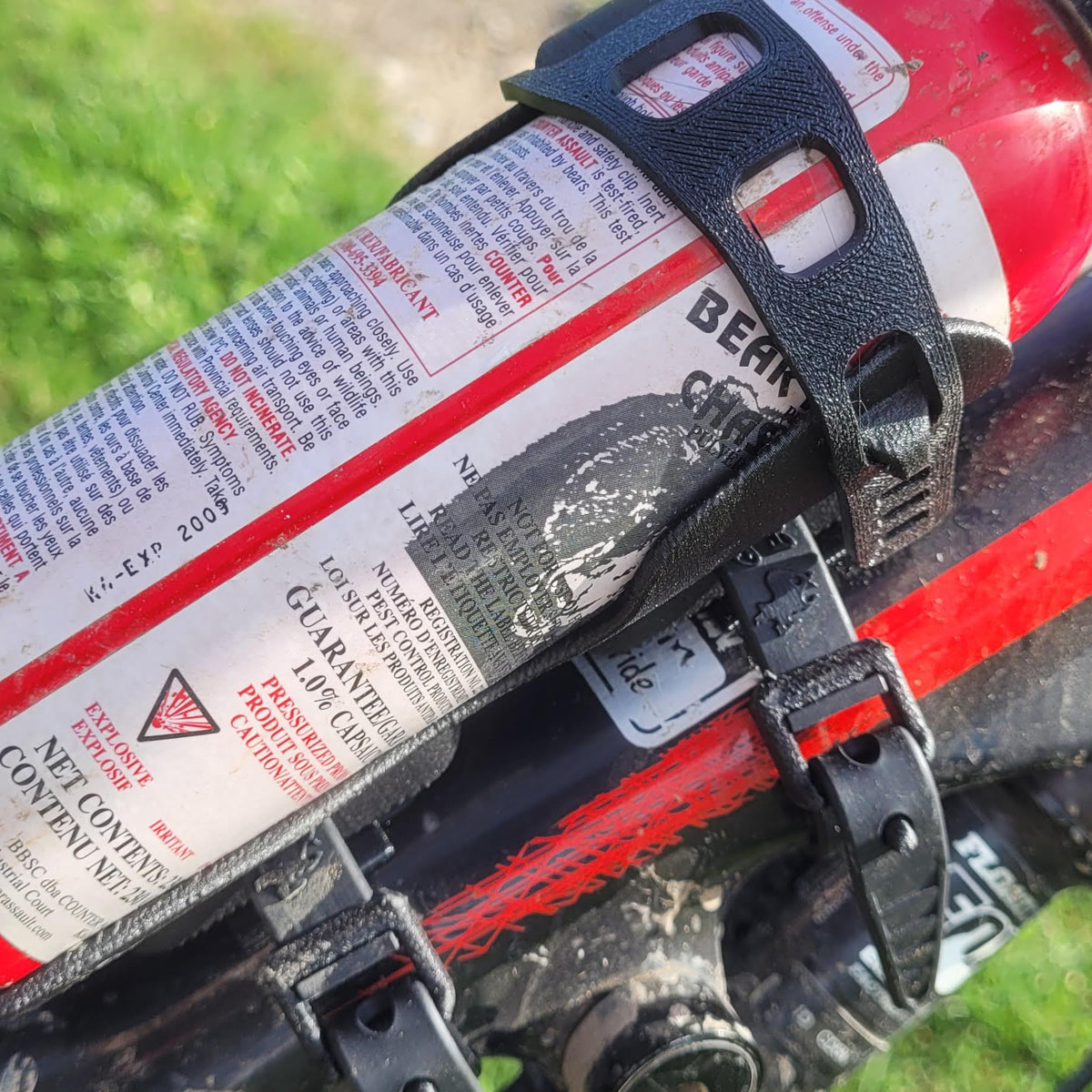 Bear spray holder - Universal mount FGG 2026 Edition