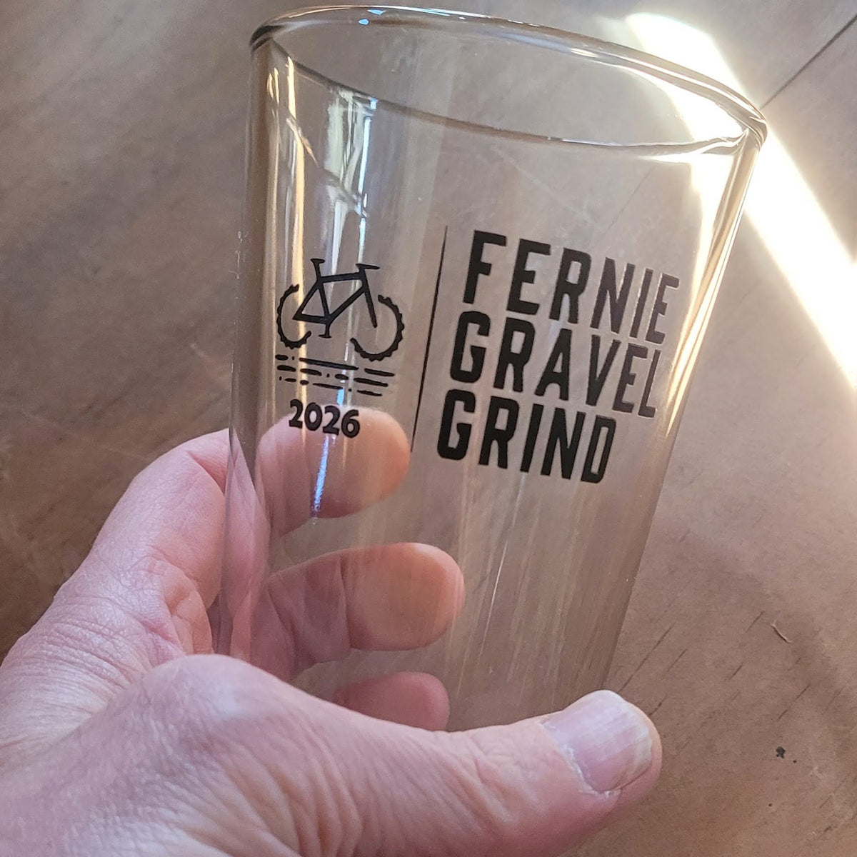 FGG branded Pint glass
