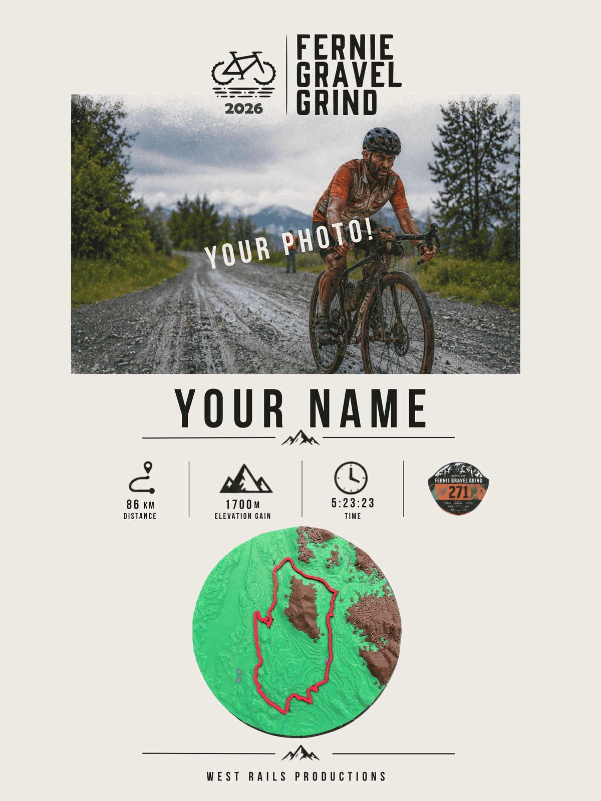 FGG 2026  - Personalized Race Art
